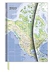 World Maps 2020 Magneto Diary large: Buchkalender teNeues by 