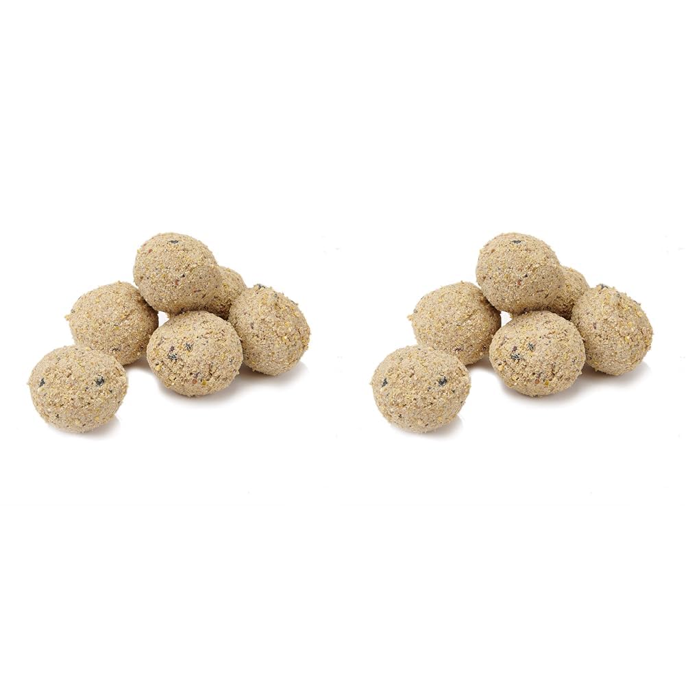 Garden Ting Premium Suet Fat Balls Wild Birds, Pack of 12,black