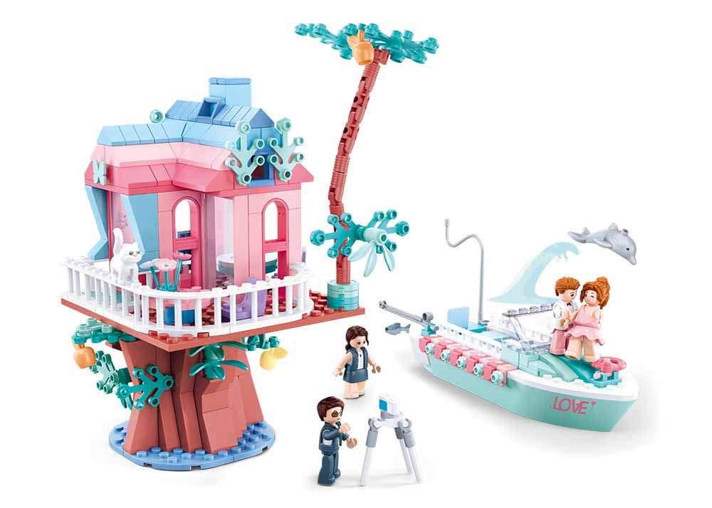 Sluban GIRLS DREAM WEDDING DRESS PHOTOS (417pcs)