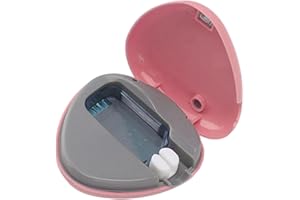 Toothbrush Sanitizer Cover, Lightweight Portable Toothbrush Sanitizer Case for Home Travel, Easy Operation for Adults Kids Fa