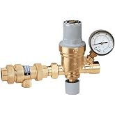 Caleffi 573009A 1/2-Inch AutoFill and Back Flow Preventer Combination, Sweat
