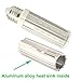 Bonlux Screw Socket 120v Medium Base E26 T10 Tubular LED Light Bulb 10w Daylight 6000k LED Corn Bulb 100w Incandescent Bulbs Equivalent (Pack-2)