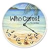 Sugar Vine Art Who Cares I'm Retired Silent Non Ticking Round Battery Operated Handmade Hanging Extra Large 10 Inch Wall… 51fEx MMzLL