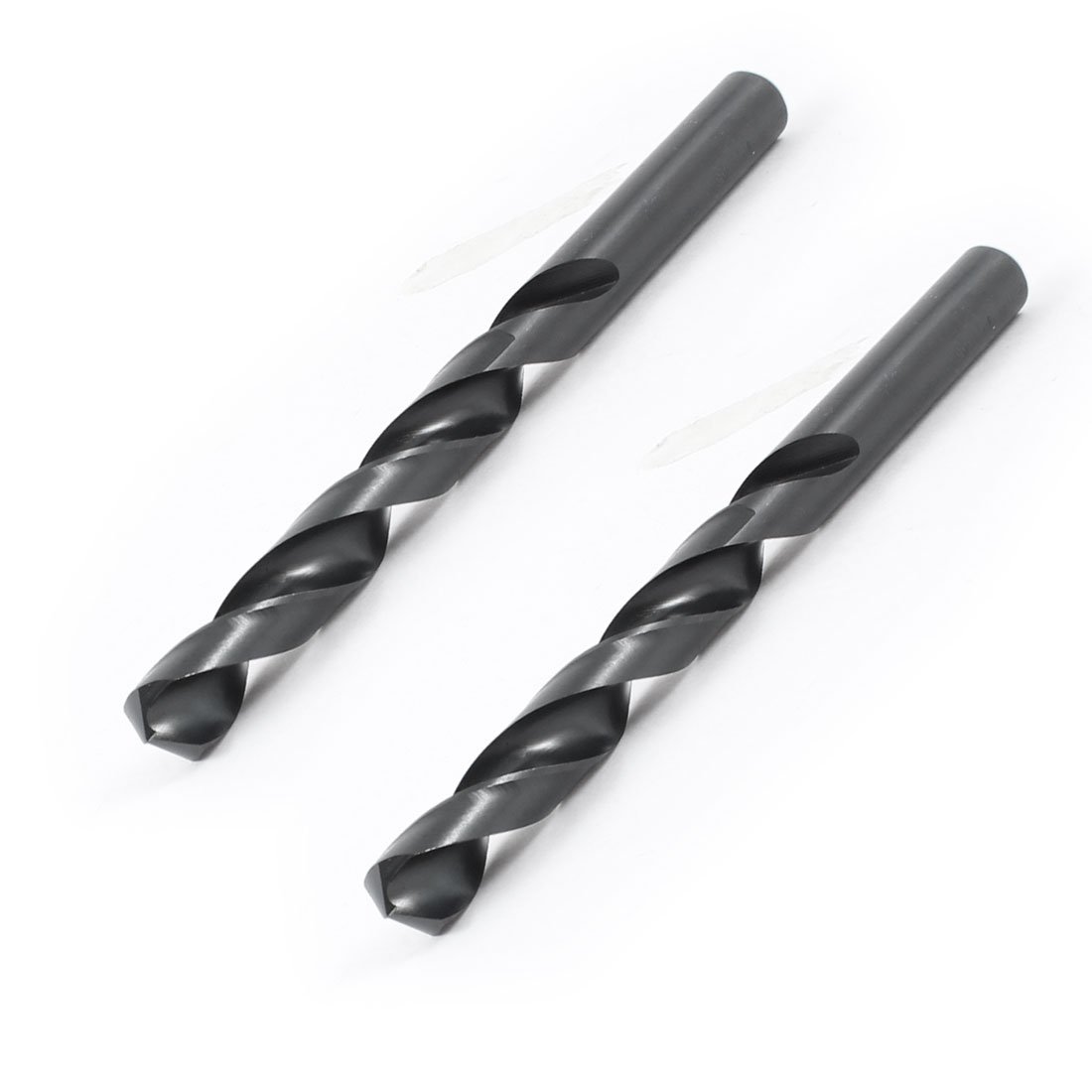 Sourcingmap 2pcs 12.7mm Dia Split Point Tip 153mm Long HSS Twist Drill Bit
