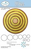 Elizabeth Craft Designs 1116 Stitched Circles Metal Die