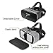 Virtual Reality Headset, HAMSWAN 3D VR Goggles, Light Weight 238g, VR Glasses for TV, Movies & Video Games, Light Weight, Compatible with Smartphones