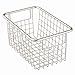 iDesign Forma Metal Wire Pantry Storage Organizer Bin with Handles, Container for Food, Drinks, Produce Organization , 10.24