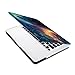 ICE FROG Slim Rubberized Plastic Hard Matte Frosted Case with Soft TPU Keyboard Skin and HD Screen Protecor for Macbook Pro 15
