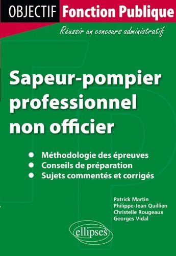 Sapeur-pompier professionnel non officier