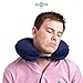 Globite Memory Foam Neck Pillow for Travel, Sleeping, and Neck Support, Navy