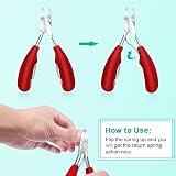 URAQT Toenail Clippers Thick Nail Cutter Heavy Duty Stainless Steel view 3