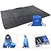 FANCYWING Outdoor Fleece Blanket XL Hooded Stadium Mat – Waterproof/Windproof Blanket for Camping, Picnic, Sports, Festival, Football, Baseball, Concerts, Grass, Dog, Beach (79 x 55 inches)thumb 2