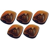 Pacer Performance 20-235 Hi-Five Amber Ford Style Cab Roof Light Kit, (Pack of 5)