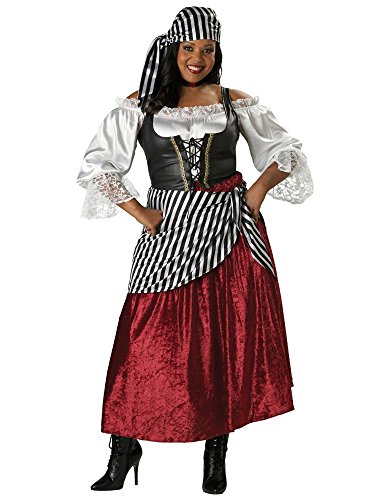 InCharacter Costumes Women's Plus-Size Pirate's Wench Adult Plus Size