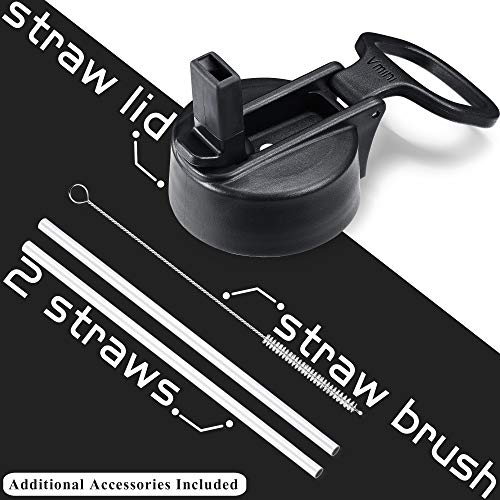 image for Vmini Water Bottle - Wide Mouth Stainless Steel & Vacuum Insulated Bot