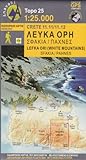 Lefka Ori - Sfakia / Pachnes (Crete, Greece) 1:25,000 Hiking Map ANAVASI by 