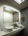 SOLFART LED 31.5 inch Bathroom Vanity Lighting Fixtures Stainless Steel Bath Mirror Lamps Wall Lights