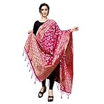 Perfect blue Women's | Women's Kora Silk Banarasi Dupatta/Chunni