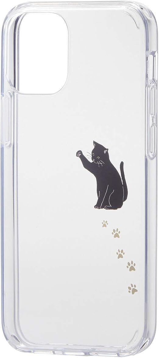 Amazon エレコム Iphone 12 Mini ケース Qi充電対応 ハイブリッド 耐衝撃 Toughslim 黒ネコ Pm 0atsga01 家電 カメラ オンライン通販