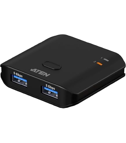 Amazon.com: ATEN US3344I 4 x 4 USB 3.2 Gen 1 Industrial Hub Switch