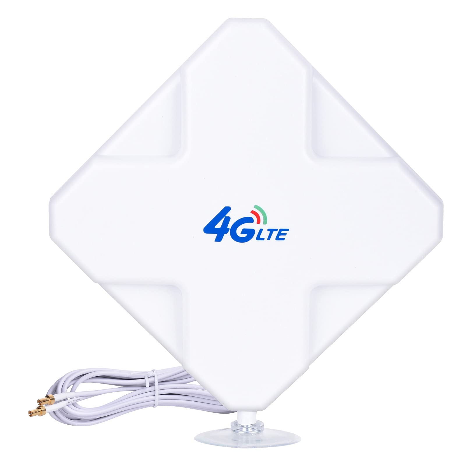 TS9 LTE Antenna 35dBi Dual Mino 4G Omni-directional External Antenna for 4G Router AirCard USB Modem Network Card (TS9)
