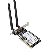 Bewinner PCIi Wireless Network Card,AR9220 300M Desktop PC Dual-Band 2.4/5GHz Wireless Network Card,2x2 MIMO Radio Transceive