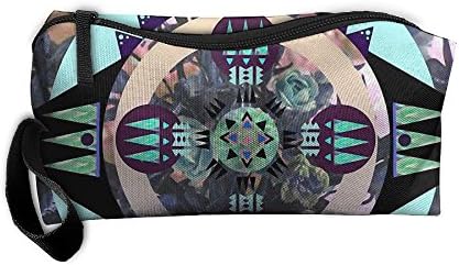 GNMB Tribal Compass Portable Receiving Bag Make-up Cosmetic Bag Sewing Kit Stationery Bags Multi-function Bag