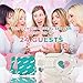 Gender Reveal Party Supplies Kit 228 Pieces Serves 24 Guests, Baby Gender Reveal Decorations, Baby Boy Or Girl Gender Reveal Banner, Plates and napkins, gender reveal cups