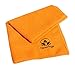 Clever Yoga Non Slip Hand Towel Made With The Best, Durable Microfiber – Comes With Our Special “Namaste” (Orange 26.7