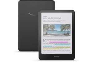 鶹 Kindle Colorsoft 16 GB (newest model) – With colour display and adjustable warm light – No ads – Black