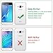 BENTOBEN Compatible with Galaxy Express 3 Case, Galaxy Luna Case, Galaxy J1 2016 Case, Galaxy Amp 2 Case, Dual Layer Glitter Shockproof Case for Samsung Galaxy J1 J120/Luna/Express 3/Amp 2, Rose Gold