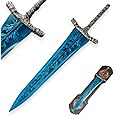 ZKBWFLA Real Metal Game Replica Props Dark Moon Greatsword 48inchs for Cosplay Display and Collection