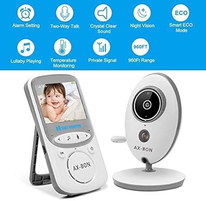 axbon wireless video baby monitor
