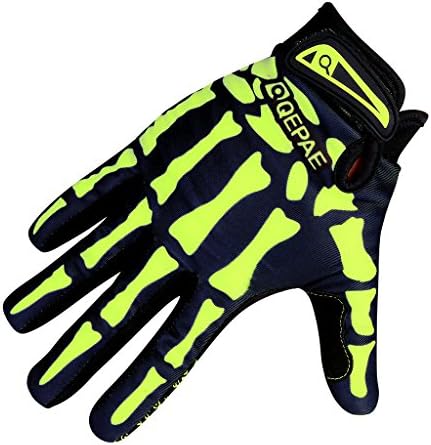 Dofover Breathable Full Finger Cycling Gloves Non-slip Auto Racing Gloves for Biking Running Sporting Weightlifting Hunting Gym Training