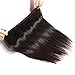 UNice Hair Icenu Series 10a Malaysian Straight Hair 1 Bundle Virgin Unprocessed Human Hair Weft Extensions Natural Color (22inch)