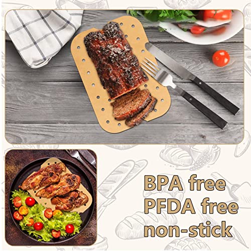 150 Sheets Air Fryer Parchment Paper Liners for Ninja FG551 Foodi Smart XL 6in1 Indoor Grill