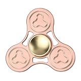 Newest Evermarket Hand Spinner,Fidget Spinner EDC ADHD Focus Toy,Ultra Durable High Speed Metal Spinner 3-7 Mins Spins Precision Brass Material