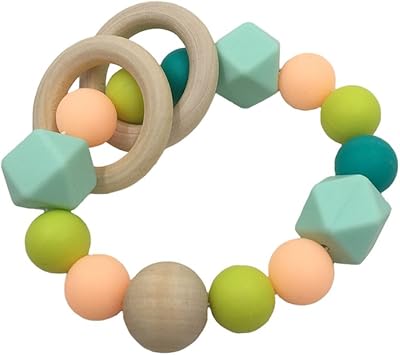silicone beads baby teether