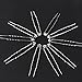 Pixnor Bridal Wedding Hair Pins Prom Faux Small Pearl Rhinestone Crystal Flower Hair Styling U Pins 10 pcs
