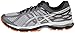 ASICS Men's Gel Cumulus 17 Running Shoe, White/Silver/Hot Orange, 8.5 M US