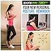 Evoke Pro Back Posture Corrector for Women and Men - Shoulder Brace Back Posture Corrector - Upper Back Support - Back Straightener Posture Corrector - Resistance Band Included (X-Large)