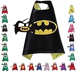FAJ Child Superhero or Princess Cape and Mask