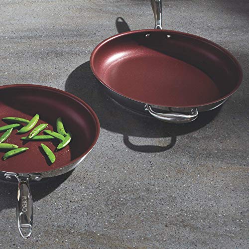 Paderno Canadian Signature Frying Pan | Stainless-Steel PFOA-Free Non