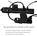 KMC 3-Outlet Power Strip Power Extension Cord 5-Pack,Outlet Saver,1-Foot Cord, ETL Listed