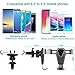 JAHMAI Car Phone Holder, Air Vent Gravity Sensing Auto Lock Metal Phone Mount Smart No Touch Design One hand Operate for iPhone X/8/7/6s/Plus/5S/Samsung S8/S7/Note and other 4-6 Inch Smartphones