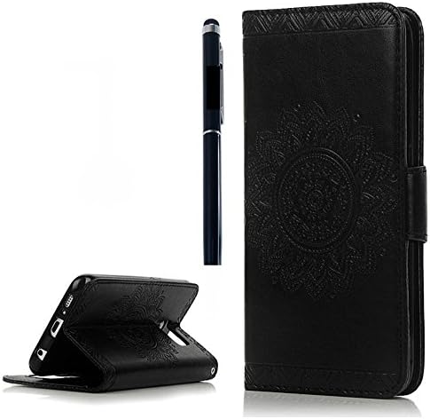 iPhone 7 Plus Case, LIBEWILL iPhone 7 Plus Wallet Case [Card Slots ] [Wrist Strap] [Stand Feature] PU Leather Flip Wallet Case Cover for iPhone 7 Plus ( iPhone 7 Plus - Black)