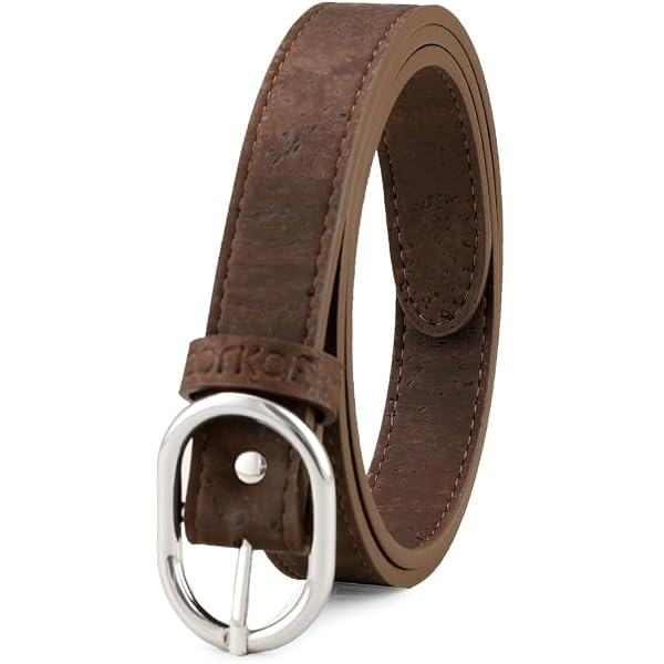 Corkor Vegan Belt for Women | Large for Jeans Dress Casual  display picture 1