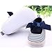Weixinbuy Infant Baby Girls Stripe Bowknot Soft Sole Prewalker Crib Shoes