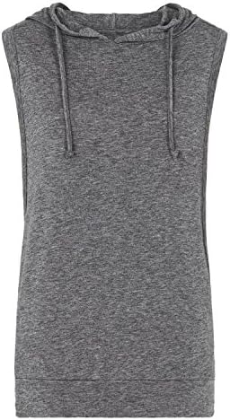 Women's Vie Active Nicolette Workout Tank - Heather Grey - US SIZE XS