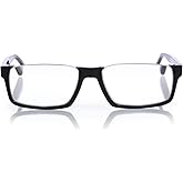 eyebobs Size Matters Unisex Premium Reading Glasses for Men and Women | Half Rim Eye Glasses